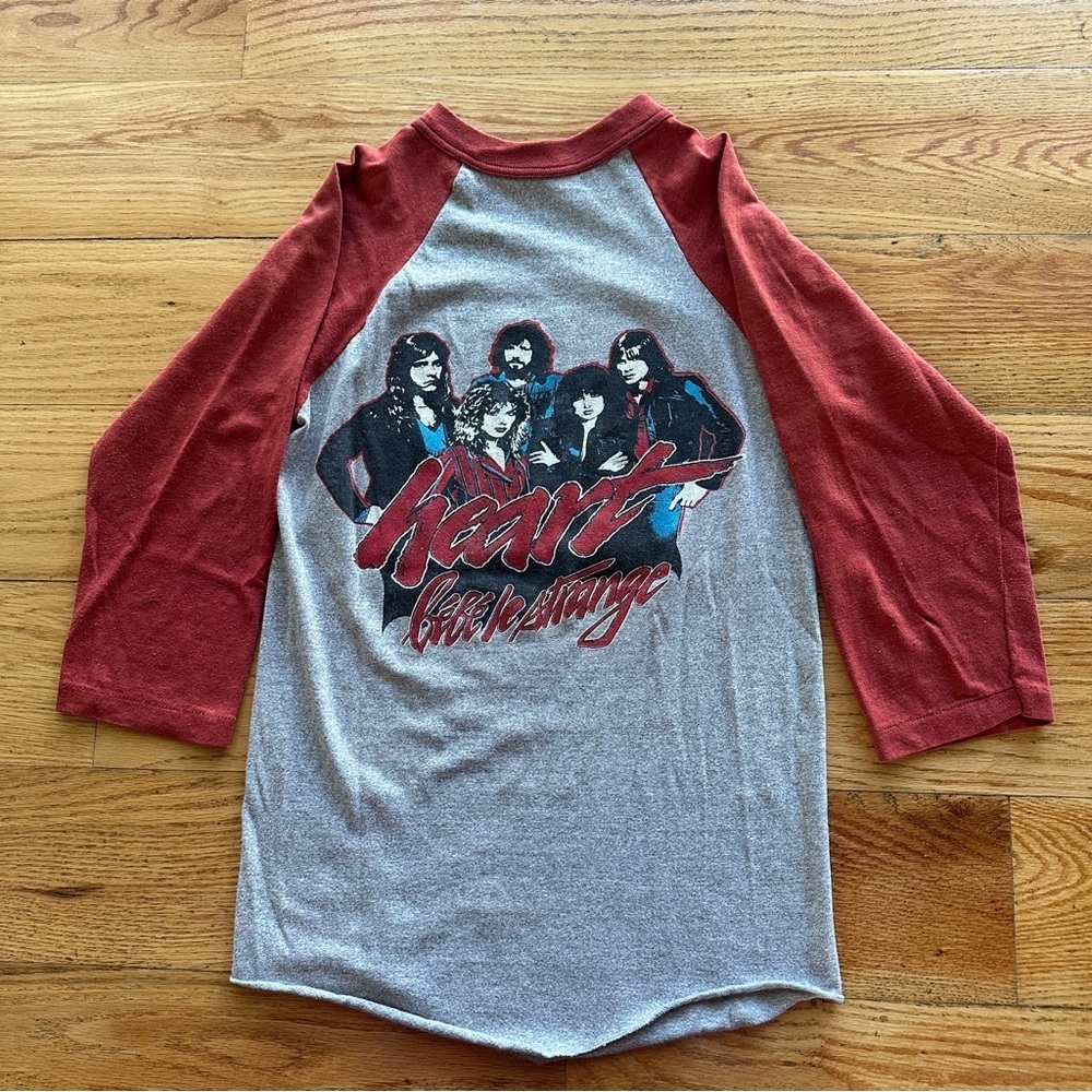 Vintage Heart Bebe Le Strange  Cal Expo 1980 Tour T-Shirt  Size Small